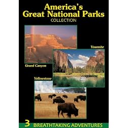 America's Great National Parks Collection (Grand Canyon, Yosemite, Yellowstone)