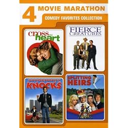 4 Movie Marathon: Comedy Favorites Collection (Cross My Heart / Fierce Creatures / Opportunity Knocks / Splitting Heirs)
