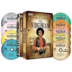 The Virginian - The Complete Third Season - Special Embossed Tin - 10 DVD Set!