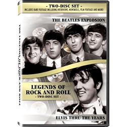 Legends of Rock & Roll 2-Disc Set - The Beatles Explosion and Elvis Thru the Years