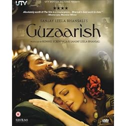 Guzaarish DVD Bollywood DVD With English Subtitles (Sanjay Leela Bhansali)