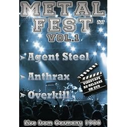 Overkill/anthrax/agent Steel - Metal Fest: Live From Germany 86