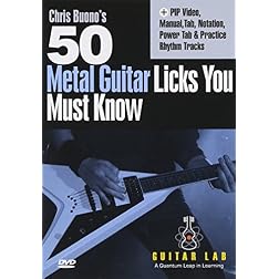 50 Metal Licks You Must Know