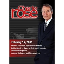Charlie Rose - Michael Slackman / Bobby Ghosh / Artificial Intelligence / Arianna Huffington and Tim Armstrong (February 18, 2011)