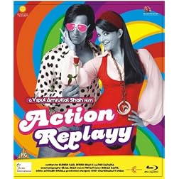 Action Replayy (New Akshay- Aishwarya Comedy Hindi Movie / Bollywood Film / Indian Cinema Bul-ray Disc) [Blu-ray]