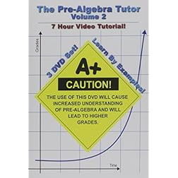 The Pre-Algebra Tutor: Volume 2
