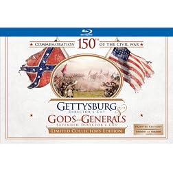 Gettysburg / Gods and Generals (Limited Collector's Edition) [Blu-ray]