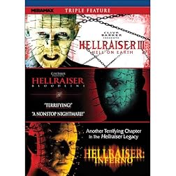 Hellraiser Triple Feature: Hellraiser III: Hell on Earth / Hellraiser IV: Bloodline / Hellraiser V: Inferno