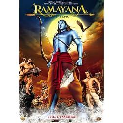 Ramayana - The Epic (Mythological,  Animated Hindi Film / Bollywood Movie / Indian Cinema DVD)