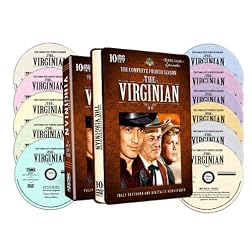 The Virginian - The Complete Fourth Season - 30 Full Color Episodes - 10 DVD In a Special Embossed Tin!
