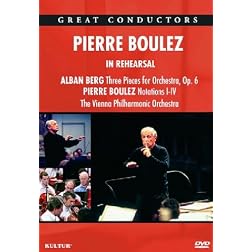 Pierre Boulez In Rehearsal
