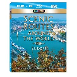 Scenic Routes Around the World: Europe [Blu-ray Combo Pack: Blu-ray, DVD & Digital Copy]