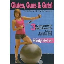 Mindy Mylrea: Glutes Guns & Guts Workout