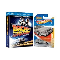 Back to the Future Trilogy with Hot Wheels� Back to the Future Time Machine [Blu-ray]