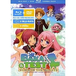 Baka & Test: Summon the Beasts Season One (DVD/Blu-ray Combo)