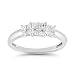 B004U5CFU4.01. SCTHUMBZZZ V1122537811  Womens 14k White Gold 1/4 cttw Engagement Ring