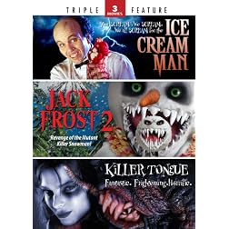 Ice Cream Man / Jack Frost 2 / Killer Tongue - Triple Feature