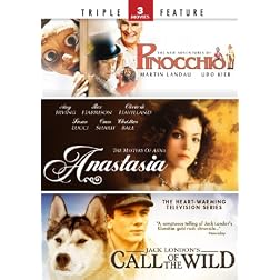 Pinocchio / Anastasia / Call of the Wild - Triple Feature
