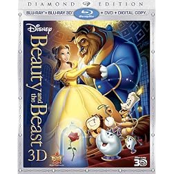 Beauty and the Beast (Five Disc Combo: Blu-ray 3D / Blu-ray / DVD / Digital Copy)