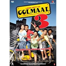 Golmaal 3 [Blu-ray] (New Hindi Comedy Film / Bollywood Movie / Indian Cinema)