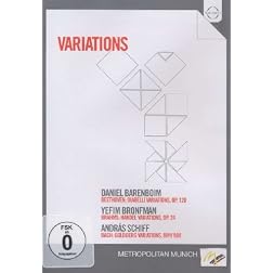 Variations (Beethoven: Diabelli Variations, Op. 120 / Brahms: Handel Variations, Op. 24 / Bach: Goldberg Variations BWV 988)