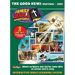 Family Bible Adventures: The Good News [Interactive DVD]