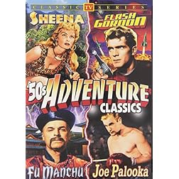 Action Shows of the 1950s (Alarm / Assignment Mexico / Beach Patrol / Captain Fathom / Counterspy / Flash Gordon / Front Page Detective / Fu Manchu / Here Comes Tobor / Joe Palooka / Sea Divers / Sea Hunt / Sheena) (3-DVD)