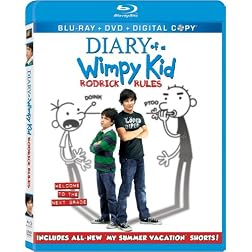 Diary of a Wimpy Kid: Rodrick Rules (Blu-ray/DVD Combo + Digital Copy)