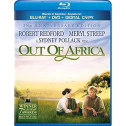 Out of Africa [Blu-ray/DVD Combo + Digital Copy]