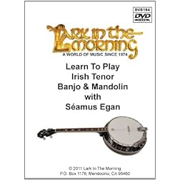 Learn to Play Irish Tenor Banjo & Mandolin DVD