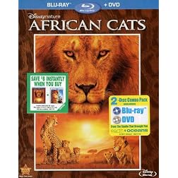 Disneynature: African Cats (Two-Disc Blu-ray/DVD Combo in Blu-ray Packaging)