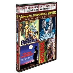 Vampires, Mummies And Monsters Collection: Roger Corman Cult Classics (Lady Frankenstein, Time Walker, The Velvet Vampire & Grotesque)