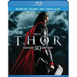 Thor (Three-Disc Combo: Blu-ray 3D / Blu-ray / DVD / Digital Copy)