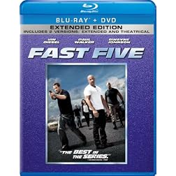Fast Five (Two-Disc Blu-ray/DVD Combo + Digital Copy in Blu-ray Packaging)