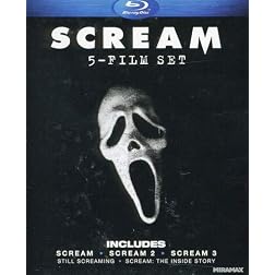 Scream Five-Film Set (Scream 1-3 + Two Documentaries) [Blu-ray]