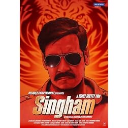 Singham (2011) (New Action Hindi Film / Ajay Devgn / Bollywood Movie / Indian Cinema DVD)