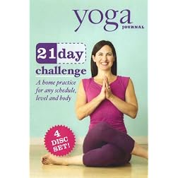 Yoga Journal: 21 Day Challenge Transform Your Body in 3 Weeks (4 Disc Set)