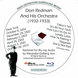 Don Redman (1932-1933) Restored for Blu-ray Audio