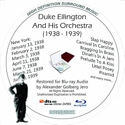 Duke Ellington And His Famouse Orchestra (1938-1939) Restored for Blu-ray Audio