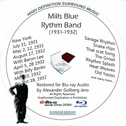 Mills Blue Rhythm Band (1931-1932) Restored for Blu-ray Audio