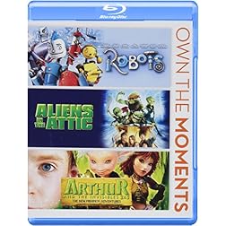 Robots/Aliens in the Attic/Arthur & Invisibles 2&3 [Blu-ray]